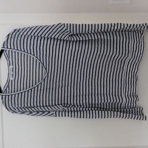 Cupcakes and Cashmere linen striped shirt